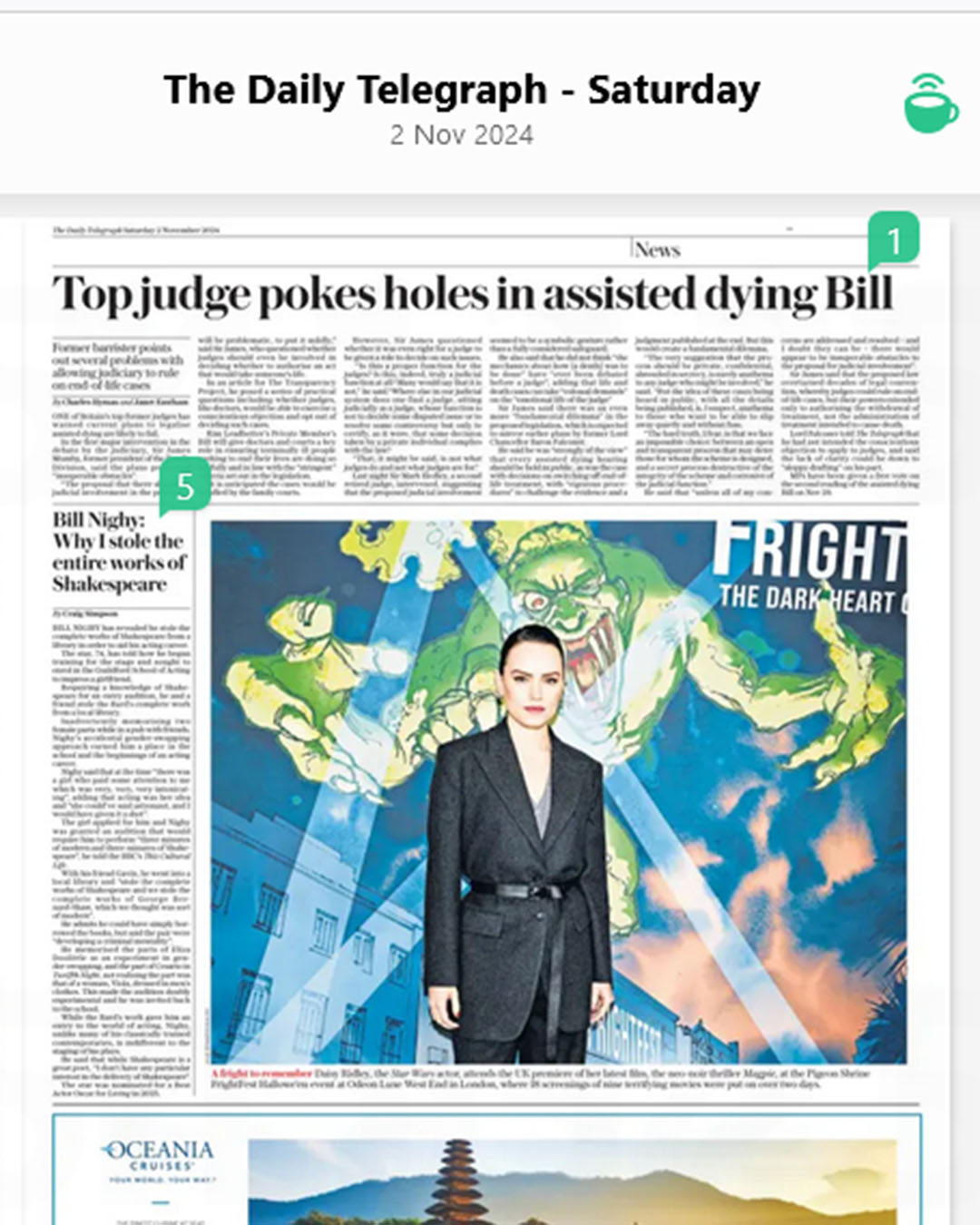 The Daily Telegraph - 2 November 2024