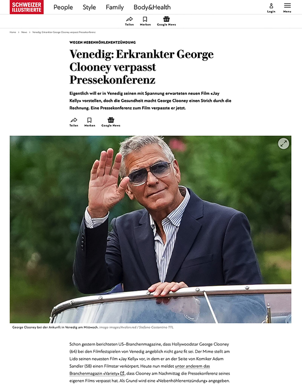 Schweizer Illustrierte August 2025