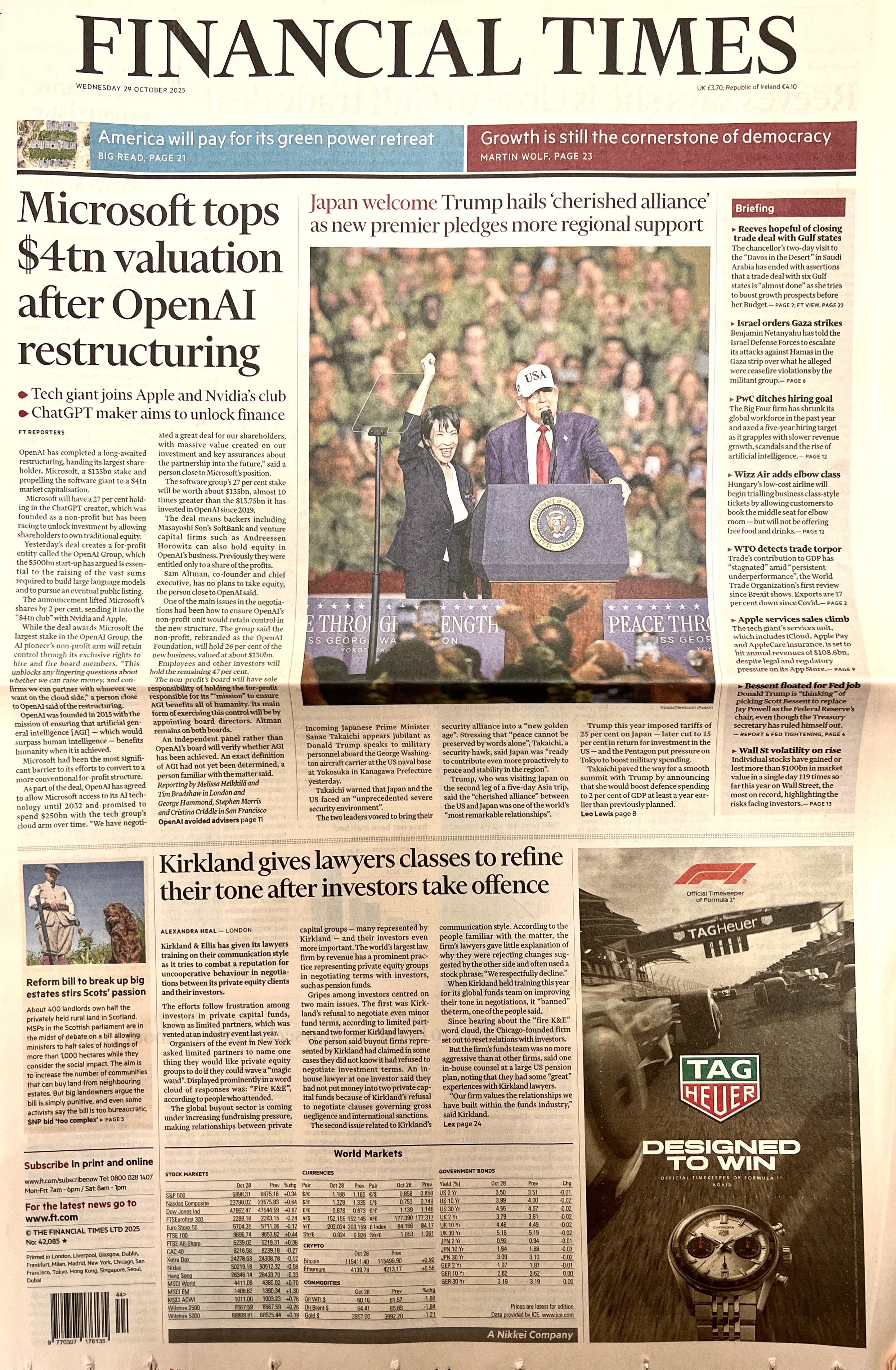 Financial Times 29.10.2025