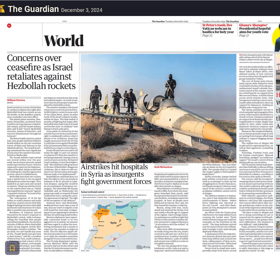 The Guardian 3 December 2024