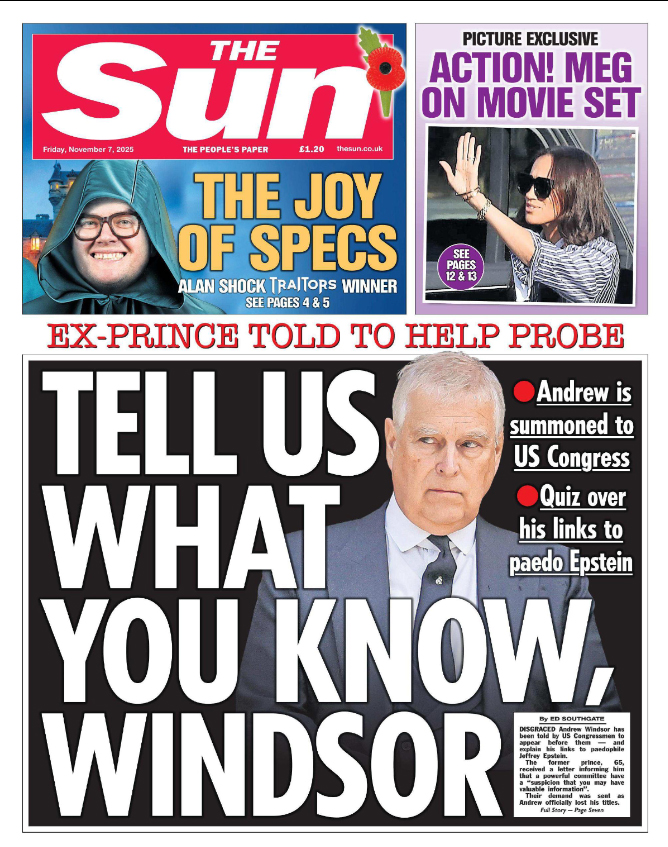 The Sun 07 November 2025