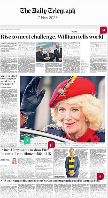 Daily Telegraph 07.11.2025