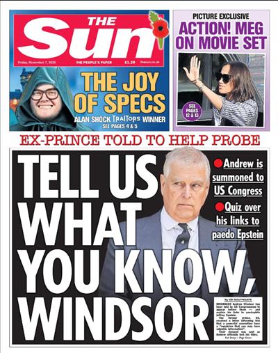 The Sun 07 November 2025