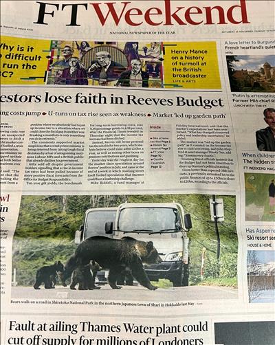 FT Weekend 16 November 2025