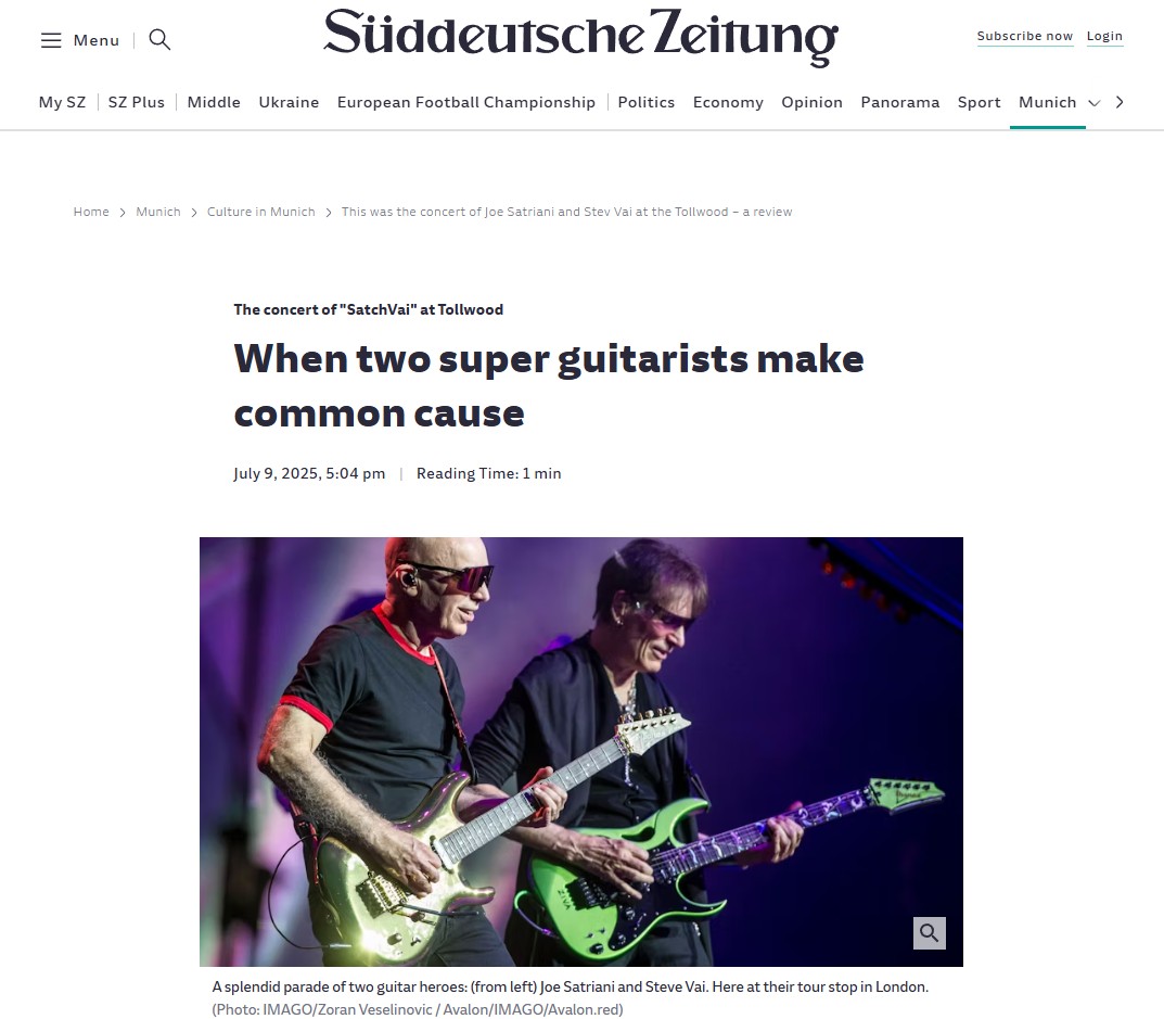 Suddeutsche Zeitung 10.07.205