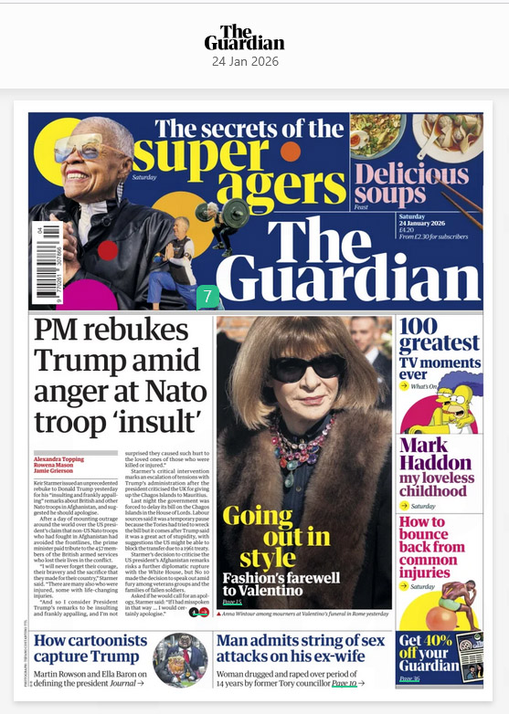 The Guardian 24 January 2026