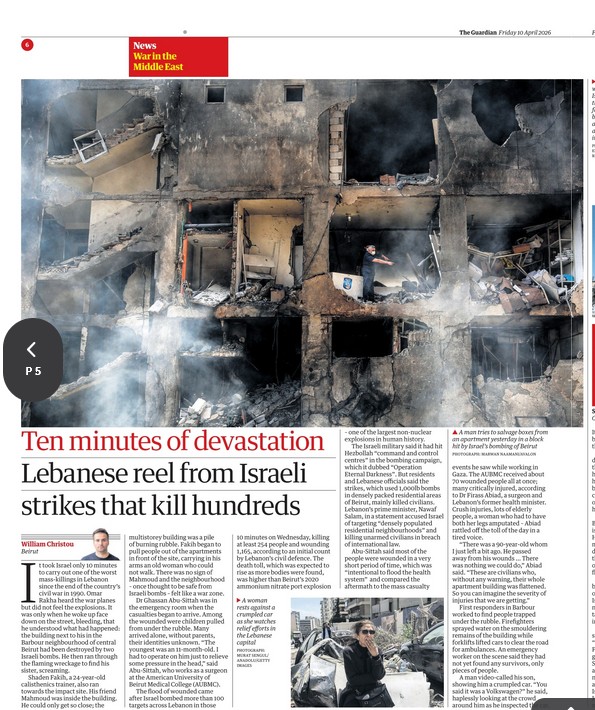 The Guardian – 10 April 2026 