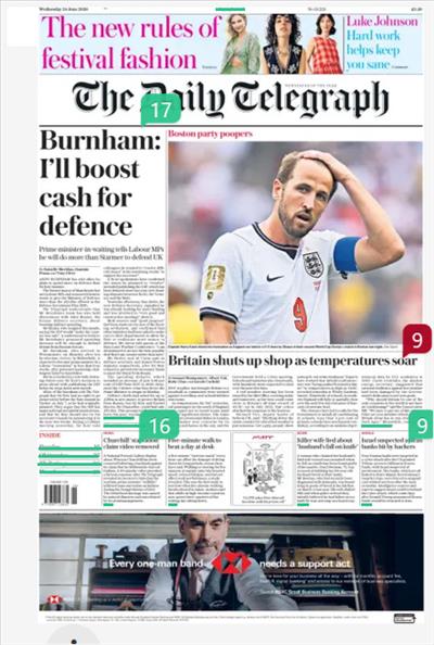 The Diarly Telegraph June