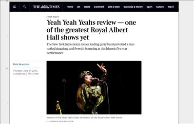 The Times 20 June 2025