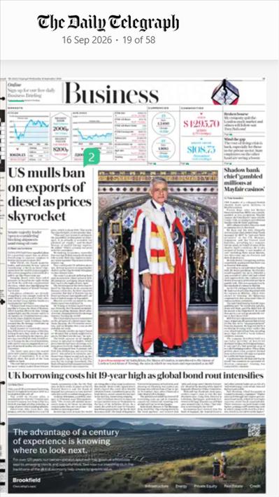 The Telegraph 16 September 2026